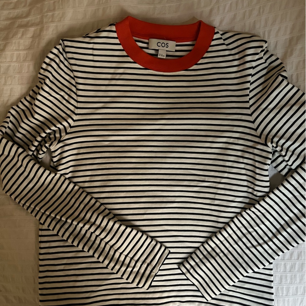 COS long sleeved heavy weight tee
